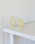 Diva Mini Glass Vase / Yellow