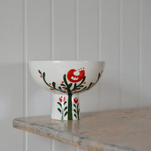 Load image into Gallery viewer, Donya Floral Pedestal Planter