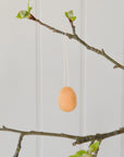 Felt Hanging Easter Eggs / Yellow