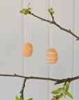 Felt Hanging Easter Eggs / Yellow