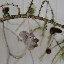 Load image into Gallery viewer, Felt Hanging Woodland Animal Decoration