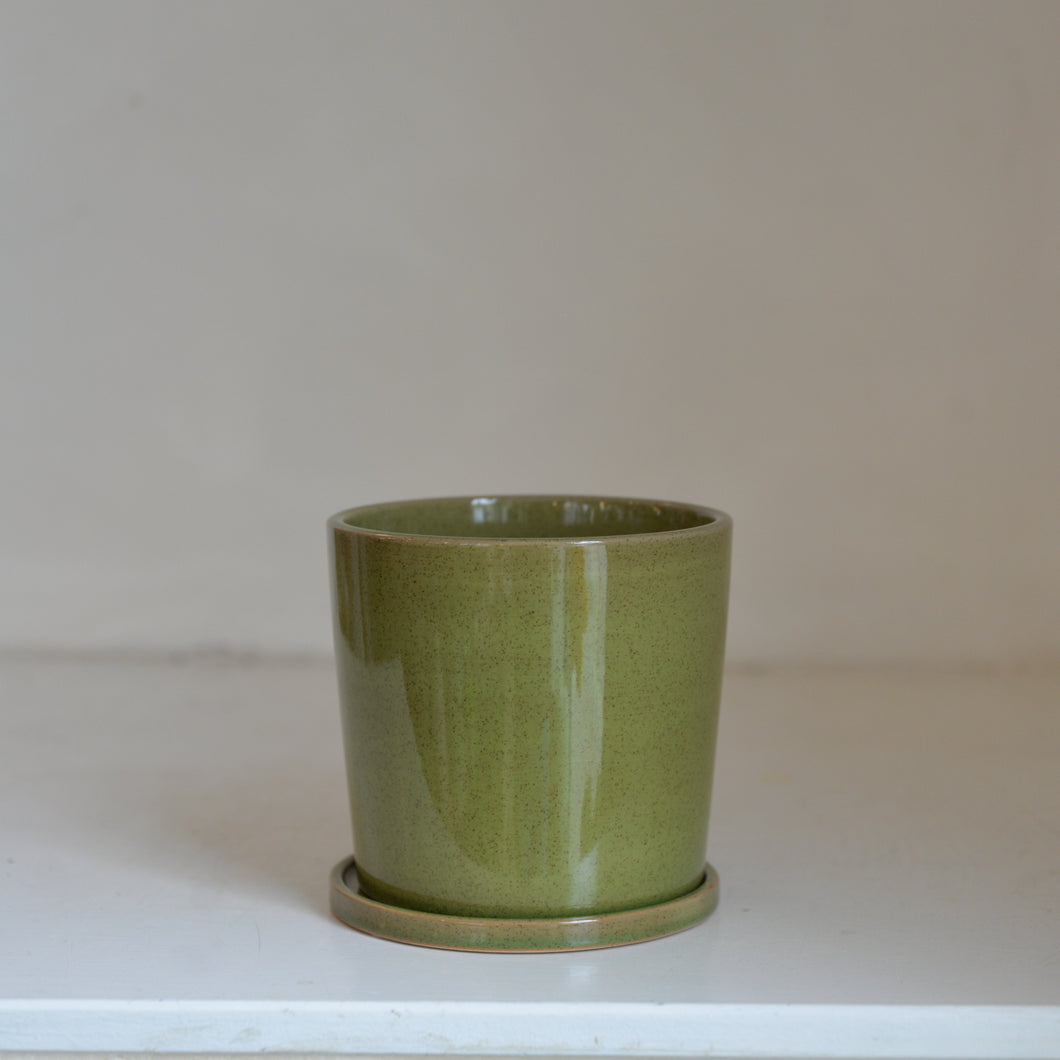 Glazed Plant Pot / Various Colours