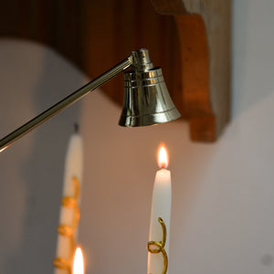 Gold Candle Snuffer