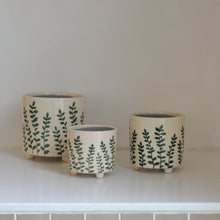Load image into Gallery viewer, Haga Glazed Plant Pots Green / Various Sizes
