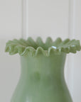Noelia Green Glass Vase