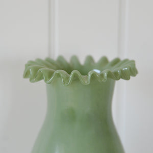 Noelia Green Glass Vase