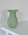 Noelia Green Glass Vase