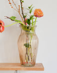 Noomi Glass Vase / Apricot