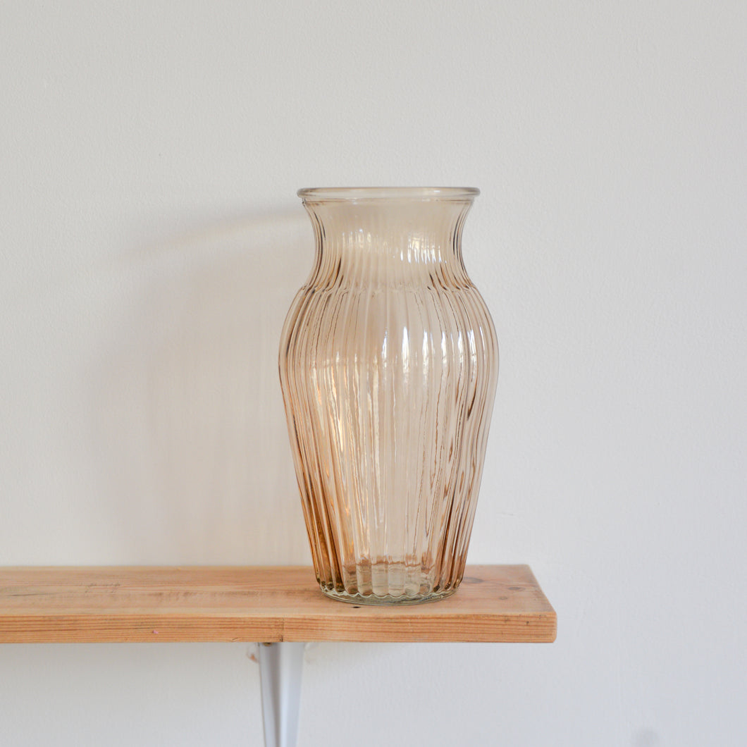 Noomi Glass Vase / Apricot