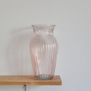 Noomi Glass Vase / Pink