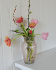 Noomi Glass Vase / Pink