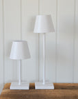 Siena Rechargeable LED Table Lamp / White