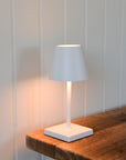 Siena Rechargeable LED Table Lamp / White