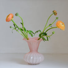 Load image into Gallery viewer, Tall Glass Floral Vase / Various Colours