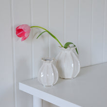 Load image into Gallery viewer, White Lillian Vase / Large