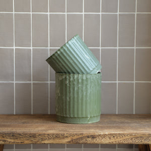 Yodit Recycled Plant Pot / Green