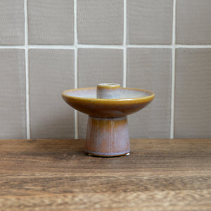 Wilma Ceramic Candleholder / Beige