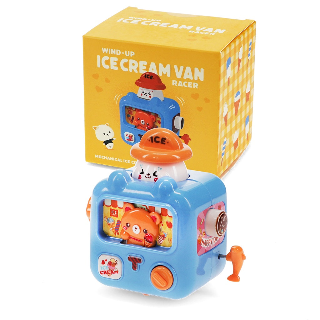 Wind-up Racer / Ice Cream Van / Blue