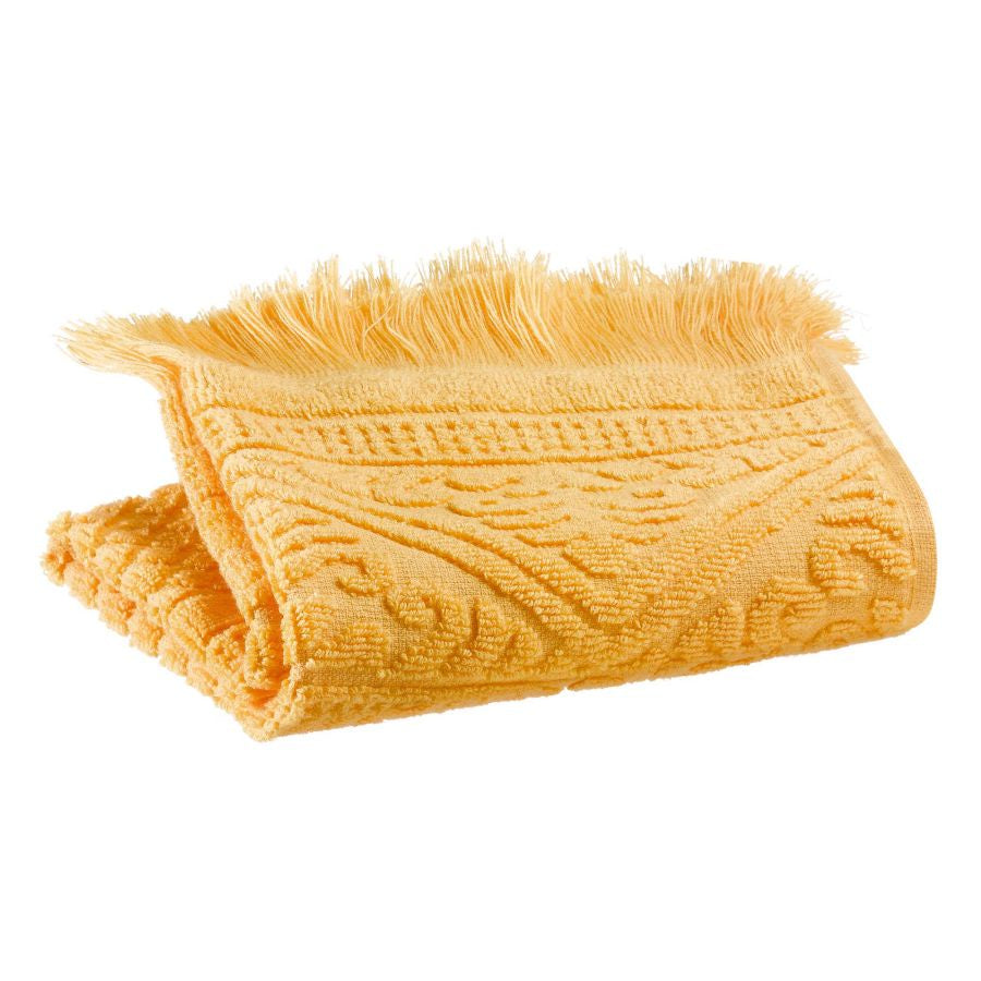 Jacquard Guest Towel / Mimosa