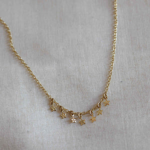 Regina Gold Plated Star Necklace