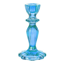Load image into Gallery viewer, Boho Blue Candle Holder