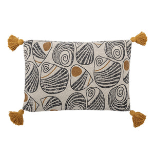 Nature Abstract Recycled Cotton Cushion
