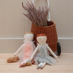 Becca Soft Toy Dolls in Pink or Blue