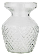 Load image into Gallery viewer, Patterned Glass Posy Vase with Edge