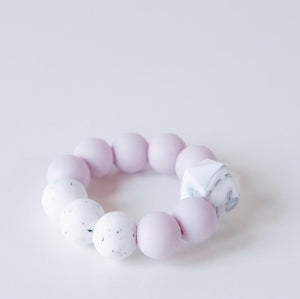Baby Teething Ring in Lavender