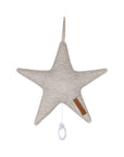Star Shaped Music Box in Grey