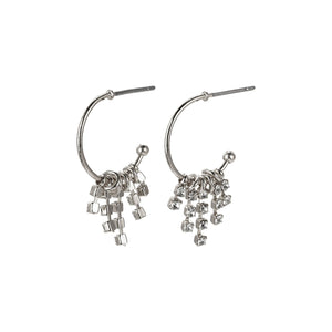 Pilgrim Fire Plated Crystal Earrings (Two Variations)
