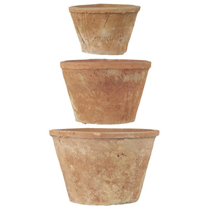 Red Clay Terracotta Plant Pots