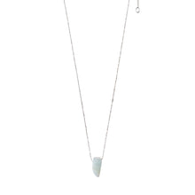 Load image into Gallery viewer, Pilgrim Chakra Amazonite Necklace in Silver