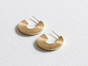 Anais Gold Plated Earrings