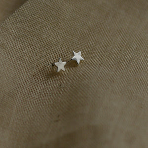 Pilgrim Ava Star Silver Plated Stud Earrings