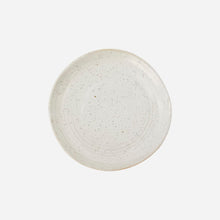 Load image into Gallery viewer, House Doctor pion cake plate in grey and white