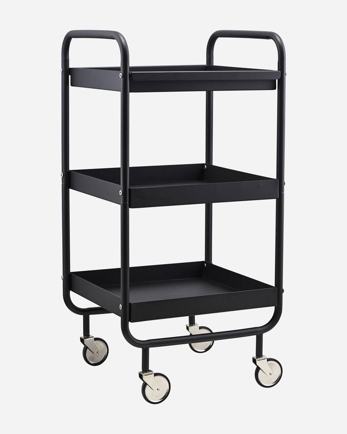 House Doctor Black Storage Trolley
