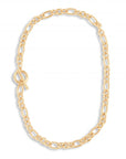 Maude Curb Chain Necklace in Gold