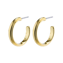 Load image into Gallery viewer, Pilgrim Amina Medium Hoop Earrings in Gold or Silver