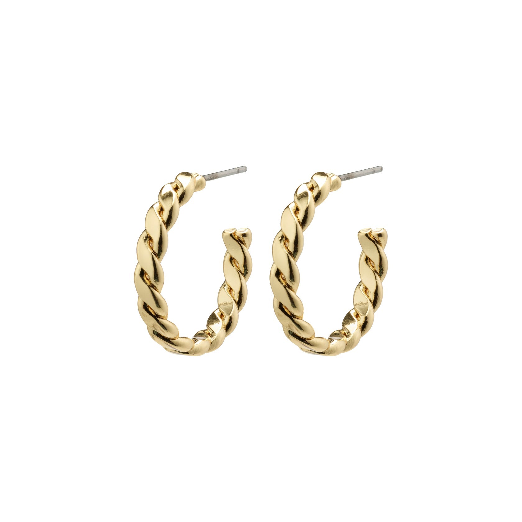 Pilgrim Kalila Twirl Hoop Earrings