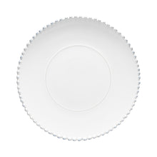 Load image into Gallery viewer, Pearl White China Serving Platter 33cm