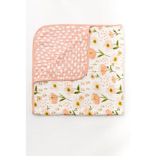 Load image into Gallery viewer, Blush Bloom Reversible Quilt