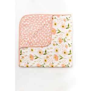 Blush Bloom Reversible Quilt