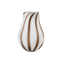 Load image into Gallery viewer, Broste Ada Mouthblown Glass Vase in Warm Taupe Grey