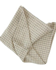 Grid Tablecloth in Clay/Black 260X140CM