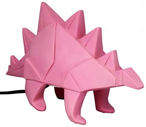 Disaster Design Pink Origami Stegosaurus Lamp