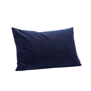 Blue Velour Cushion with Filler