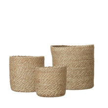 Load image into Gallery viewer, Wikholmform Natural Light Jute Planter in Various Sizes