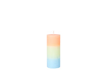 Load image into Gallery viewer, Broste Rainbow Pillar Candles