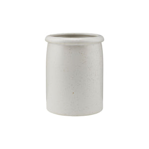 Porcelain Pion Jar in Off White